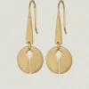Aegina Earrings Gold Vermeil