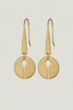 Aegina Earrings Gold Vermeil