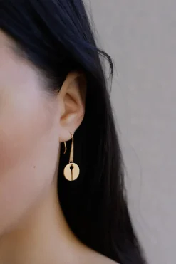Aegina Earrings Gold Vermeil