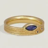 ALESSANDRA RING GOLD VERMEIL