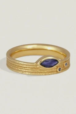 ALESSANDRA RING GOLD VERMEIL