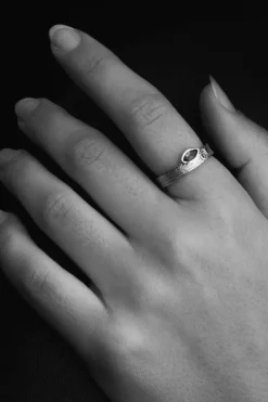ALESSANDRA RING SILVER