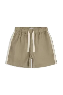 AMALFI STRIPE LINEN SHORT