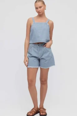 Amalfi Stripe Short