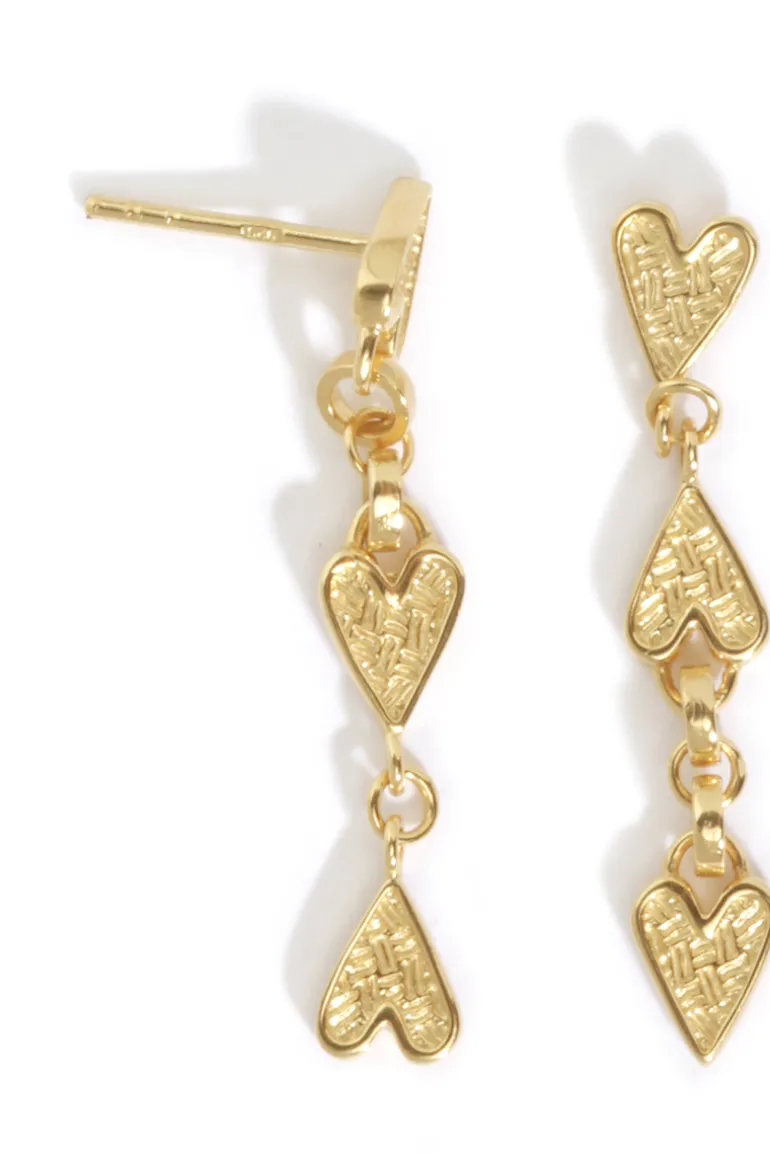 Amore Earrings Gold