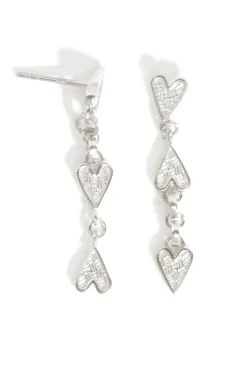 Amore Earrings Silver