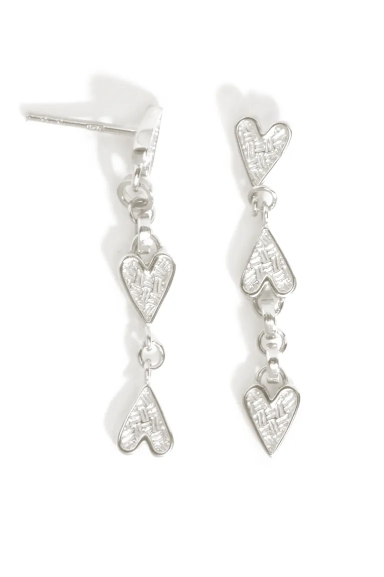 Amore Earrings Silver