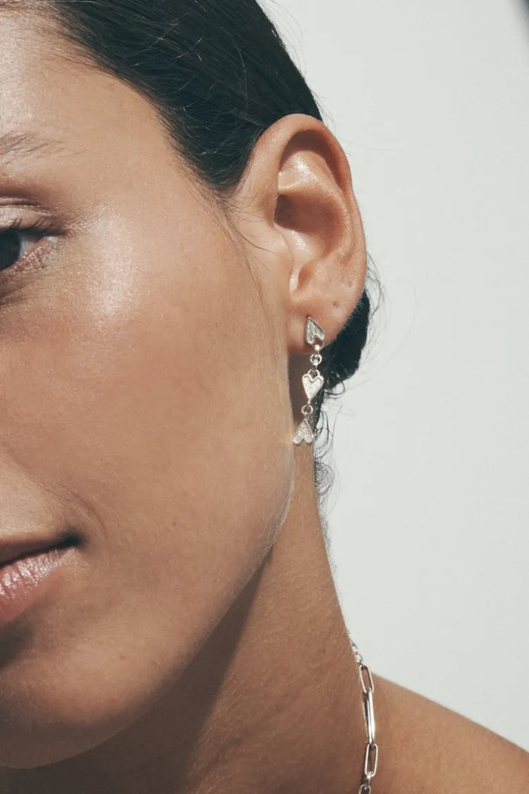 Amore Earrings Silver