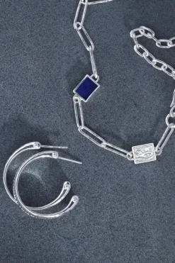 Arete Hoops Sterling Silver