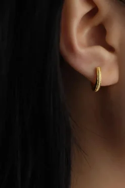 Arete Huggies Gold Vermeil