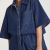 Arlo Denim Shirt - Dark Blue