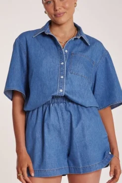 Arlo Denim Shirt - Heritage Blue