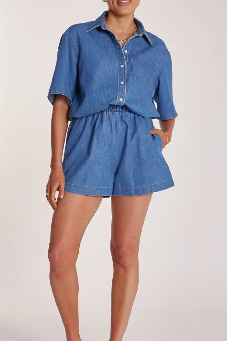 Arlo Denim Short - Heritage Blue