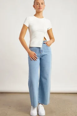 Asymmetric Button Up Shirt