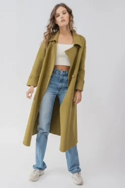 Averitt Wool Coat Olive