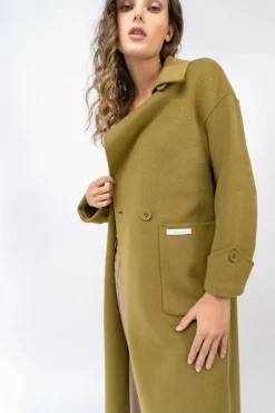 Averitt Wool Coat Olive