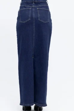 Axis Denim Maxi Skirt