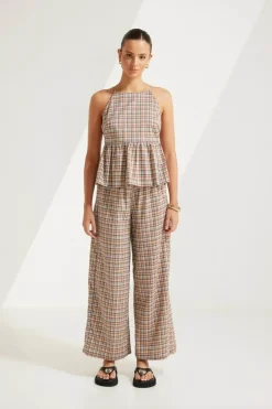 Baylor Check Pants