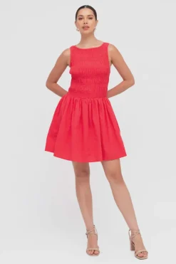 Betty Red Mini Dress