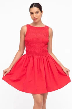 Betty Red Mini Dress