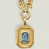 BYZANTINE NECKLACE GOLD VERMEIL