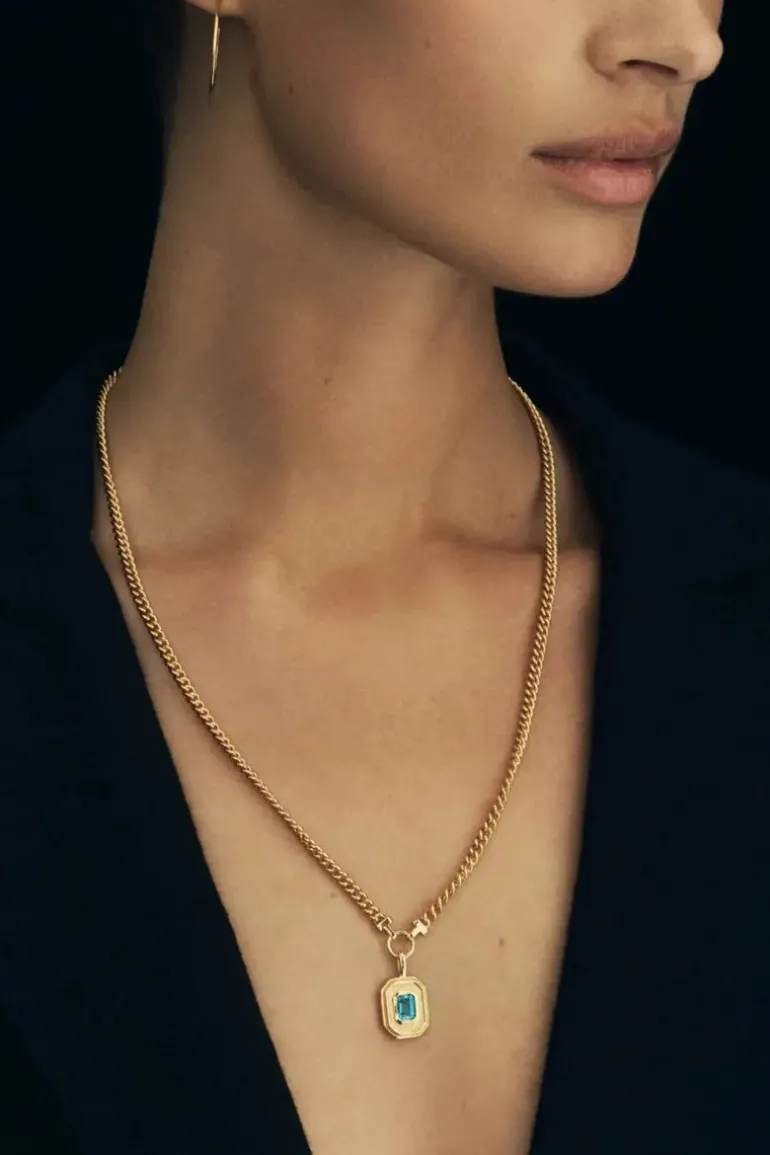 BYZANTINE NECKLACE GOLD VERMEIL