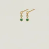 Ceres Drop Studs Gold Vermeil