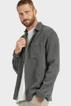 Charter Overshirt Titanium Grey