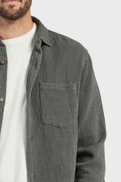Charter Overshirt Titanium Grey