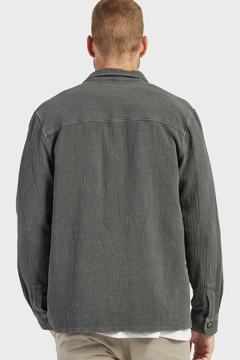 Charter Overshirt Titanium Grey