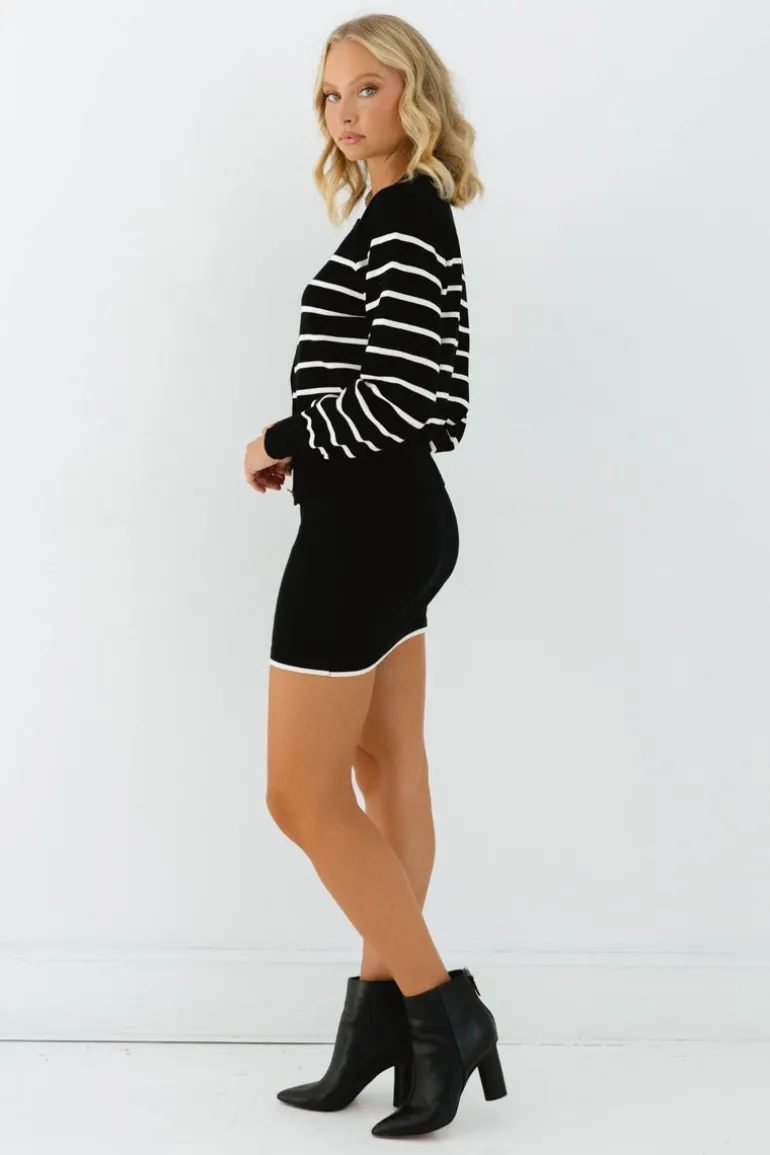 Cherith Stripe Knit Cardi