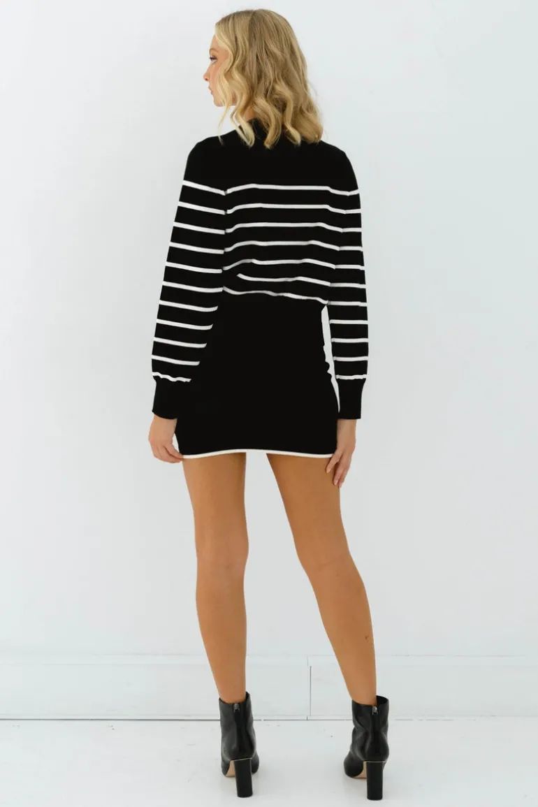 Cherith Stripe Knit Cardi