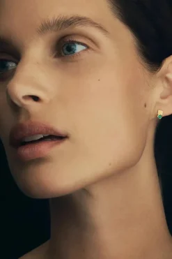 CINDI STUDS GOLD VERMEIL