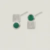 CINDI STUDS SILVER