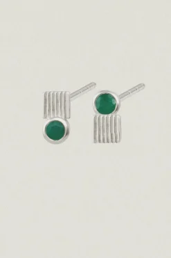 CINDI STUDS SILVER