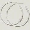 CIRCE HOOP EARRING SILVER