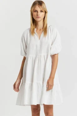 COLLEEN DRESS WHITE
