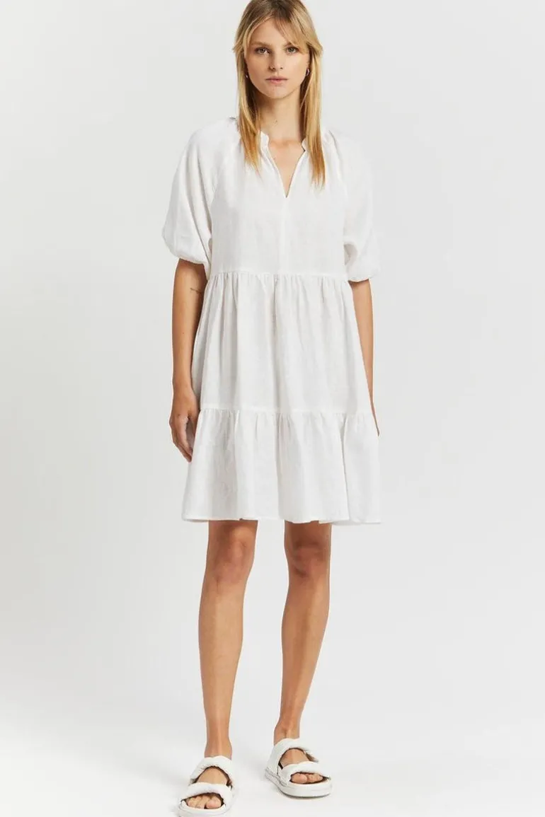 COLLEEN DRESS WHITE