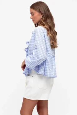 Daisy Tie front Blouse