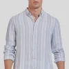 Dana Linen Shirt Jasper Green