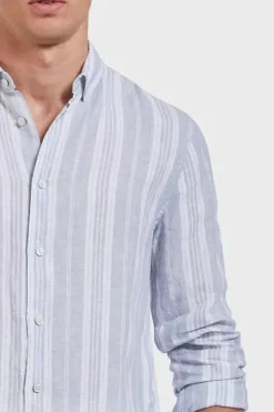 Dana Linen Shirt Jasper Green