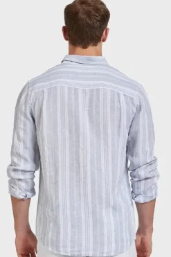 Dana Linen Shirt Jasper Green