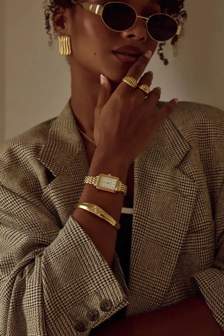 DEMI BANGLE . Gold.