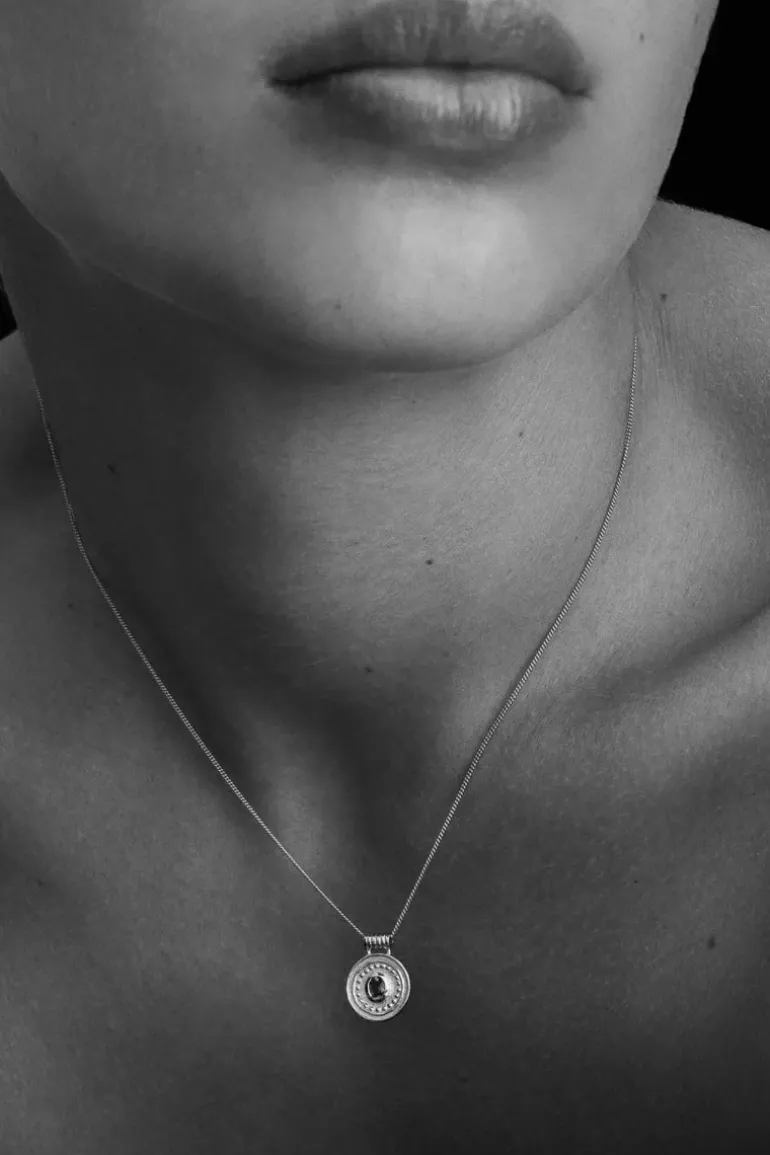 DENARII NECKLACE SILVER