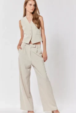DERBY PANTS STONE