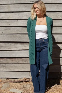 Edge to Edge Cable Cardigan