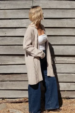 Edge to Edge Cable Cardigan