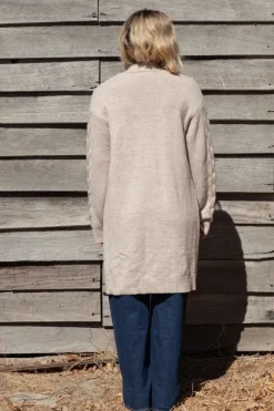 Edge to Edge Cable Cardigan
