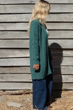 Edge to Edge Cable Cardigan