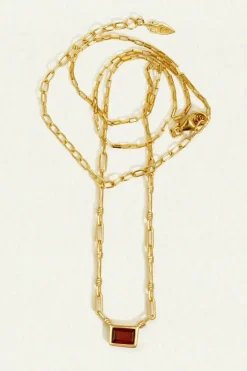 EMBER NECKLACE GARNET